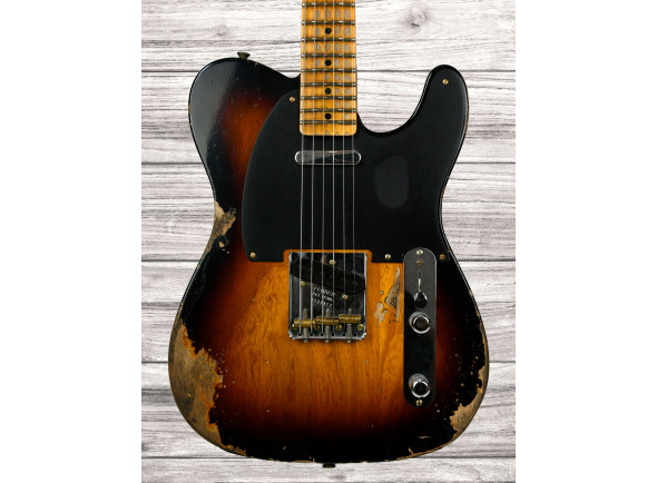 Fender Custom Shop Lim. Ed. 1950 Double Esquire Heavy Relic Wide-fade 2TS Fender Custom Shop Lim. Ed. 1950 Double Esquire Heavy Relic Wide-fade 2TS
